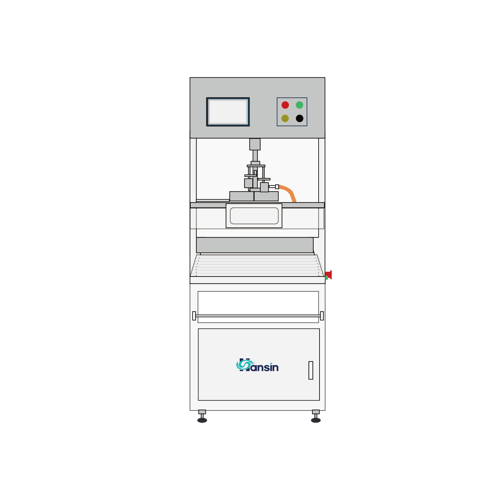 Riempitrice asettica semi-automatica ASP100